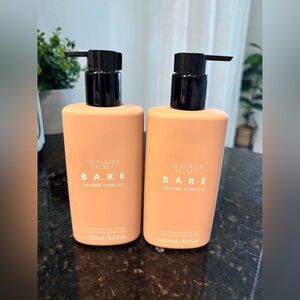 2 Victoria’s Secret Bare Sueded Vanilla Fine Fragrance Lotions | 8.4 fl oz. NEW